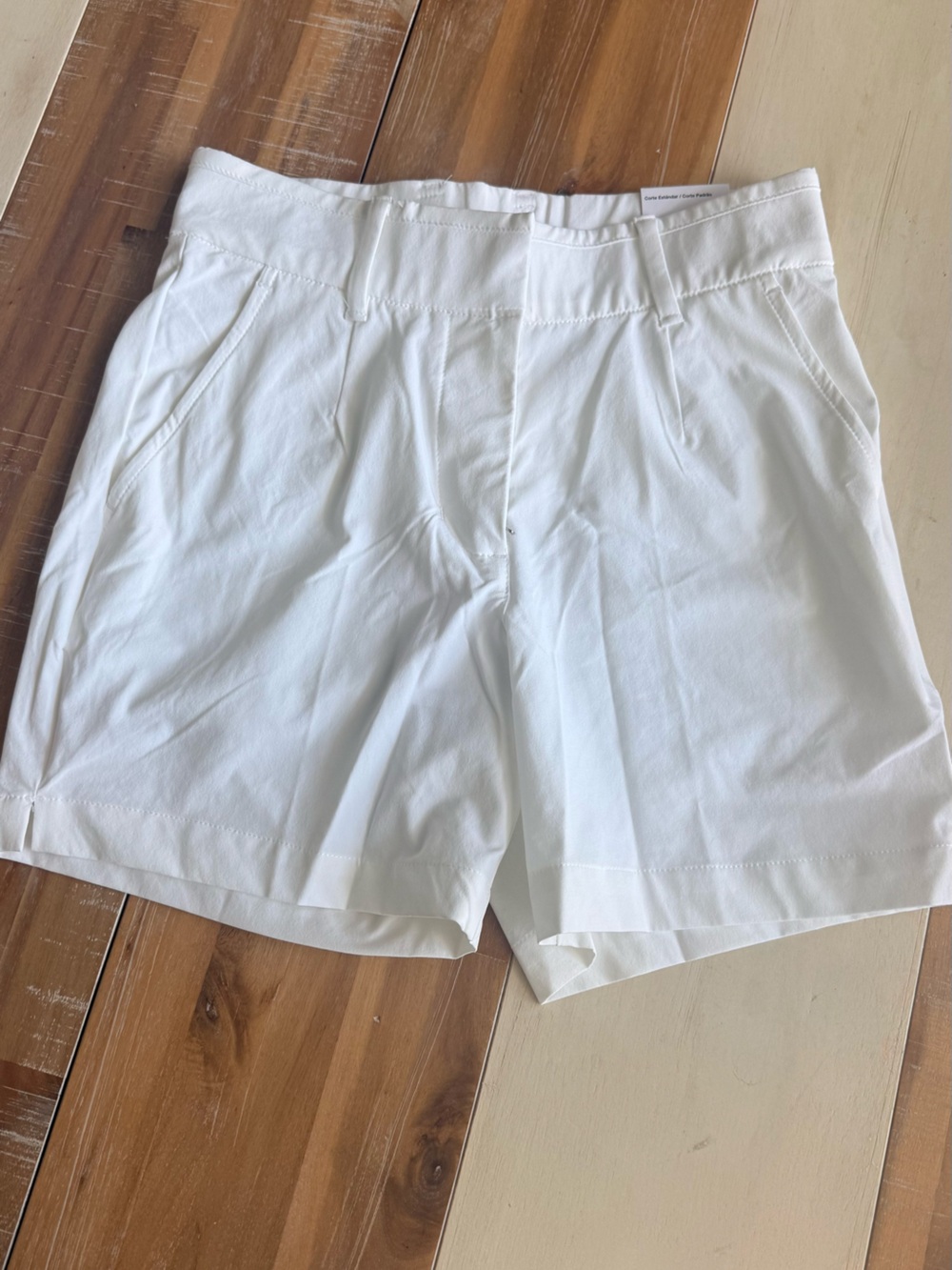 Nike White Womens Golf Shorts